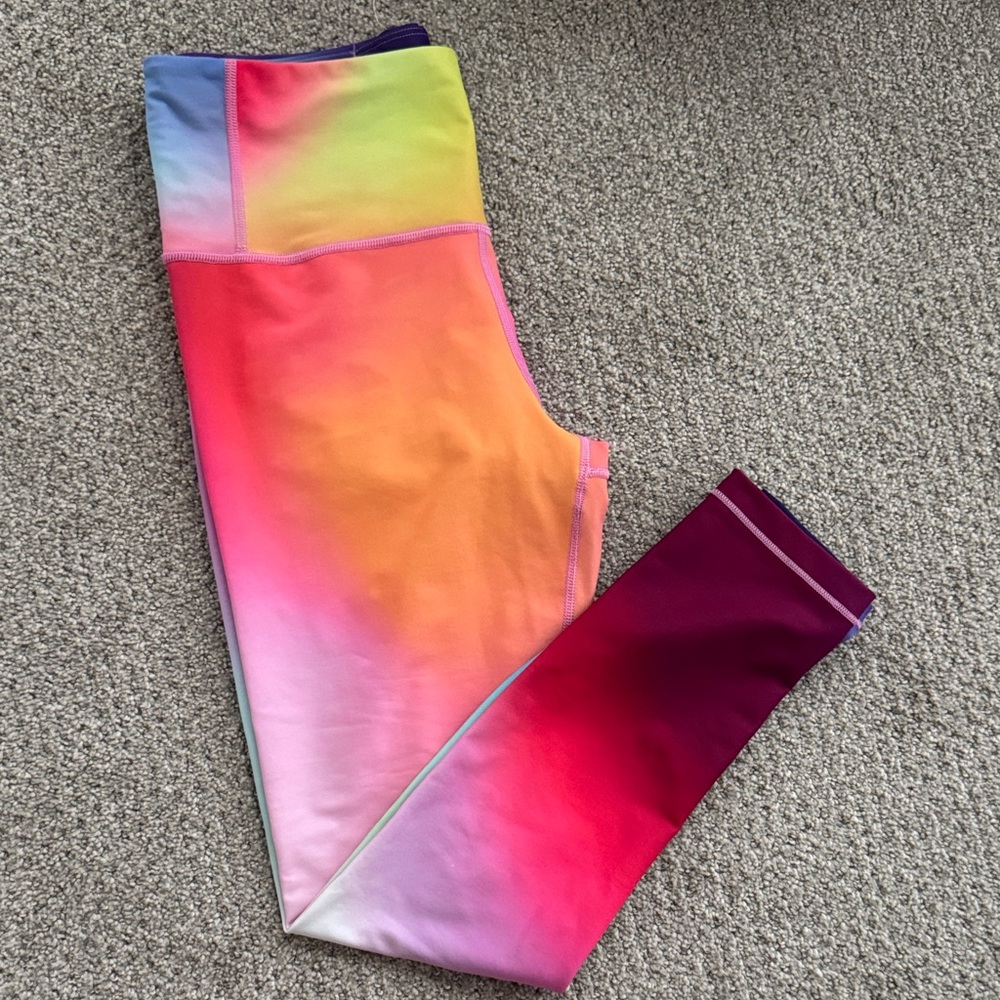 Athleta 23” Multicolored Leggings